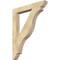 Ekena Millwork Funston Slat Rough Sawn Bracket, Douglas Fir, 4"W x 32"D x 40"H BKT04X32X40FST06RDF - alternate 1